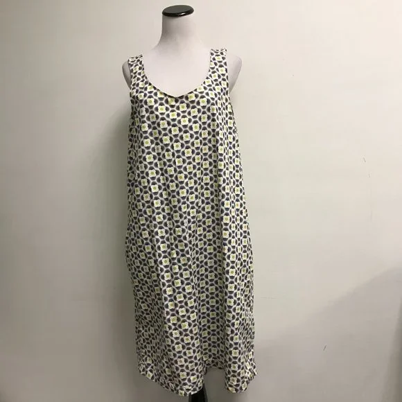 Orla Kiely | Dresses | Orla Kiely Gray White Floral Cotton Sleeveless Shift Maxi Shift Dress L | Poshmark Orla Kiely | Dresses | Orla Kiely Gray White Floral Cotton Sleeveless Shift Maxi Shift Dress L | Poshmark